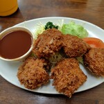 若竹 - 料理写真:ミンチカツ