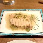 酒場ハコザキ - 山芋わざび漬け