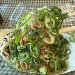 カインズ キッチン - たこ焼きリフトアップ　九条ネギまみれで旨い‼︎ 2025/12/26