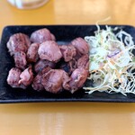 つり堀 武蔵野園 - 砂肝塩焼き　600円