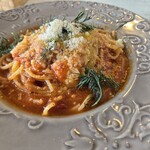 Cafe&Bar Wish - モッツァレラとさわやかなディルのトマトソースパスタ2
