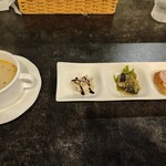 イタリアンキッチン ダイスケ - スープと前菜