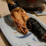 焼鶏館 - エビつくね