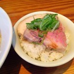 らーめん芝浜 - 朝らーのチャーシュー丼