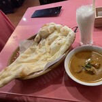 maya - Aセット　890円　マトンカレー