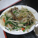 味楽 - ニラレバ炒め