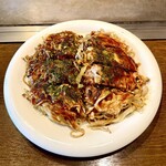 かんらん車 - 料理写真:イカ天・肉・玉子・そば