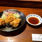 こつこつ庵 - とり天ハーフ