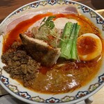 麺屋 こくう - 「こくうの海老擔々麺」（限定D、1,800圓）。