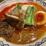 麺屋 こくう - 「こくうの海老擔々麺」（限定D、1,800圓）。