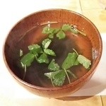 さかなや　いぬい - 名物岩のり吸物