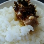 めだかタンタン - 2015.1.31 よだれ鶏オン・ザ・ライス