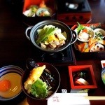 Furansuya - 美酒鍋穴子丼セット