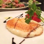 Torattoria Daidokoro - チーズのステーキ（＾ν＾）