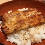 東京竹葉亭 - セットの鰻丼
