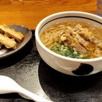 萩の茶屋 - ごぼ天うどん