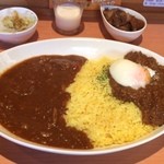 AYUMUNYA - あいがけ（大）スジトッピ