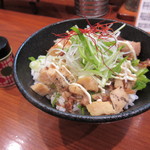 暁 製麺 - チャーシュー丼