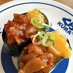 無添くら寿司 - 黄身が美味しい！