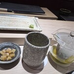 鮨 西崎 - ハーブティー