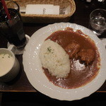 カフェラヴォワ - チキンカレー￥980-→￥500-