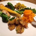 スパイスカフェ - 前菜盛り合わせがうまい！
