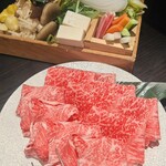 銀座しゃぶ輝 黒毛和牛しゃぶしゃぶ専門店 - 
