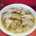 ラーメン二郎 - 【再訪】豚ラーメン(野菜無し)