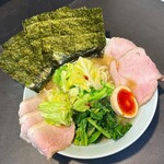 邪道家 - 料理写真:邪道スペシャル1350円+キャベツ150円