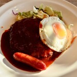 ガスト - 料理写真:ハンバーグモーニングセット