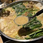 博多もつ鍋おおやま - 博多もつ鍋 (みそ)