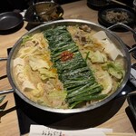 博多もつ鍋おおやま - 博多満喫セット・博多もつ鍋 (みそ)