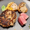 鉄板焼GUMP - フィレ肉、ミニハンバーグ、旬の焼野菜、ローストオニオン⑤