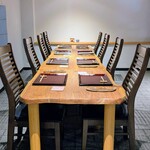 サカナノウタ - 貸し切り座席の一例