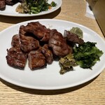 牛タン焼専門店 司　 - 牛タン定食（4枚、8切）牛タンアップ