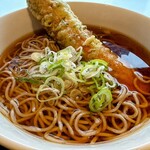 いろり庵きらく - 料理写真:ちくわ天そば590円  大盛り＋120円
