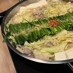 博多もつ鍋おおやま - 博多満喫セット・博多もつ鍋 (しょうゆ)