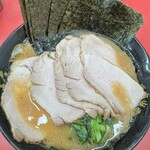 ラーメン 杉田家 - チャーシュー麺 硬め濃いめ海苔増し