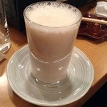 きくち - この時期だけ限定の河豚の白子酒   白子の甘みがミルキィで堪りません（＾Ｏ＾）