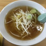 ラーメン とんかつ 忠 - セットのラーメン