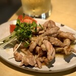 酒羅場 - せせりの旨塩炒め ¥700