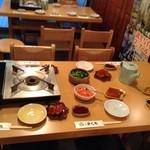 きくち - テーブルセッテング