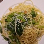 TRATTORIA da COVINO - しらすと小松菜のオリーブオイルスパゲティ