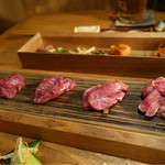 猪・瓜坊の頭五種盛り☆