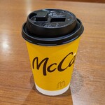 マクドナルド - ドリンク写真:ホットカフェラテ