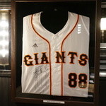 お好み焼・鉄板焼 88 パチパチ - 原監督が実際に使っていたユニフォーム