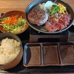とろけるハンバーグ 福よし - 
