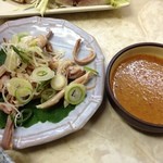 一平 - ガツ刺し。三年前に訪問時にいただきました。