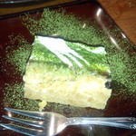 都民酒場魚金 - 2015.01_抹茶チーズケーキ