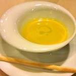 特選近江牛レストラン ティファニー - セットのスープ（野菜）